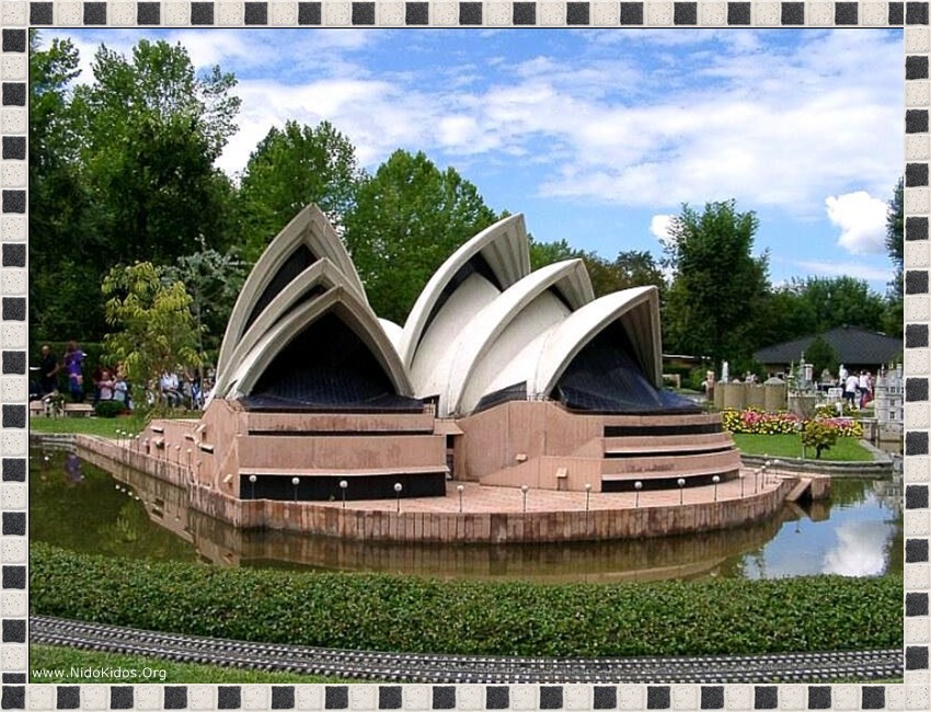 Miniature Sydney Opera House