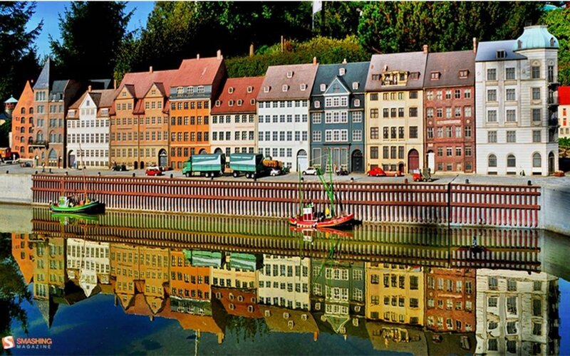 Miniature Town Model