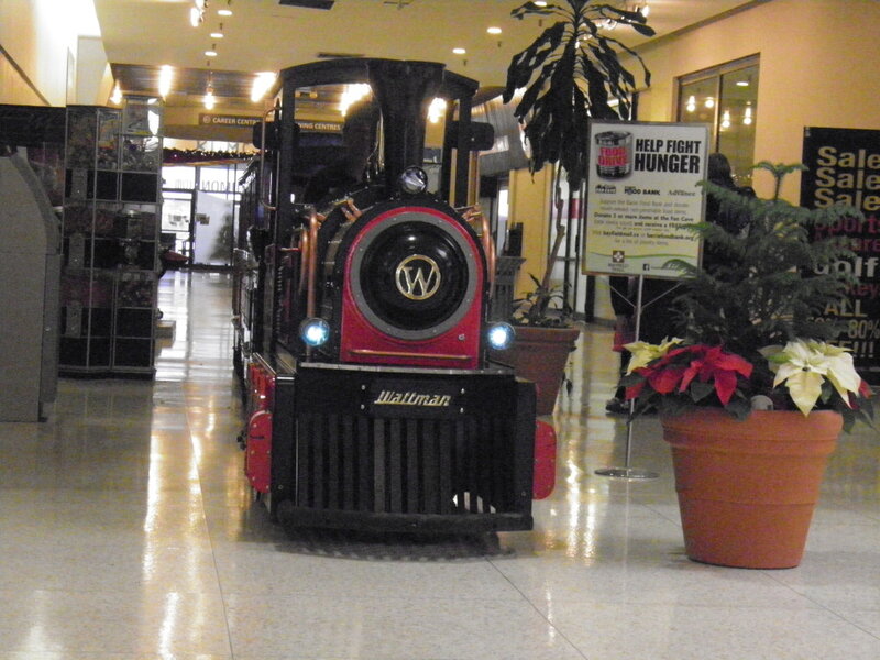 Miniature Train in Mall