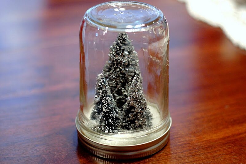 Miniature Trees in Jar