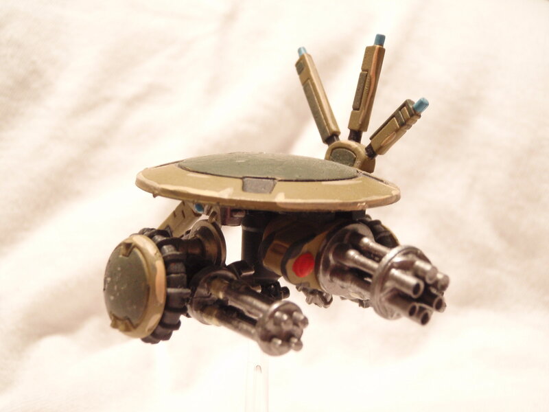 miniature war machine model