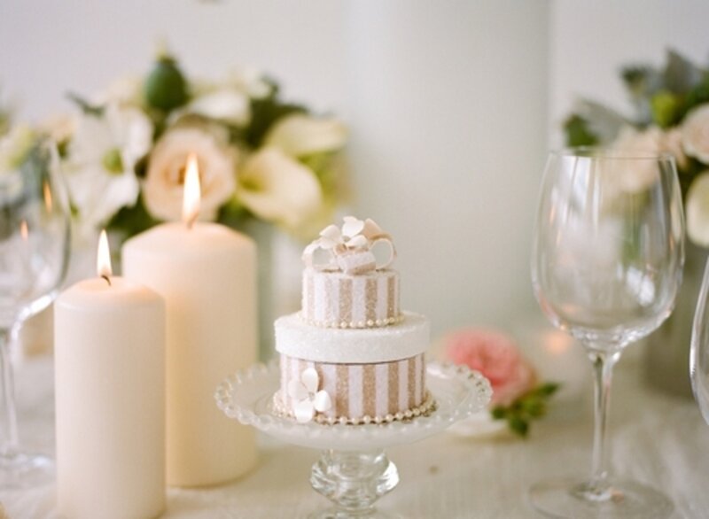 Miniature Wedding Cake