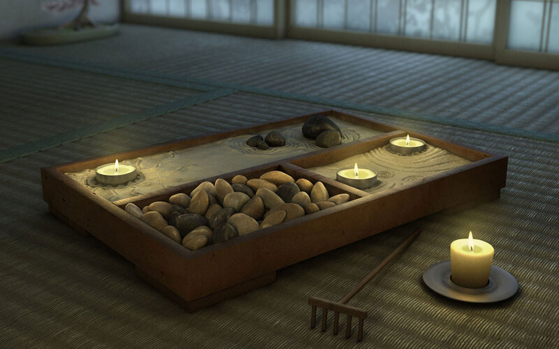 Miniature Zen Garden