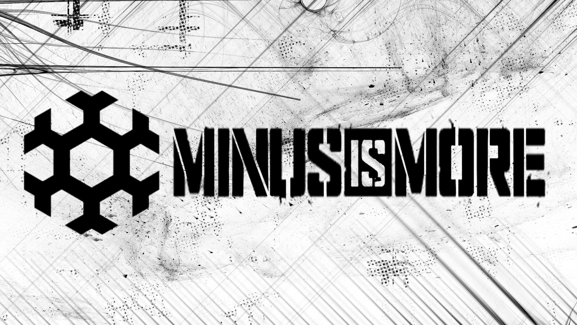 MinijSmore logo on grunge background