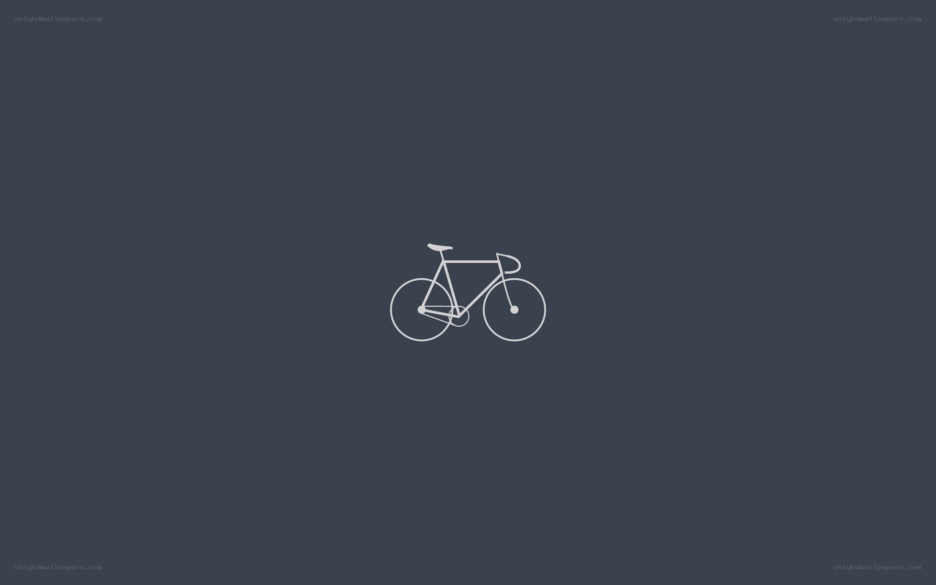 minimal bicycle icon