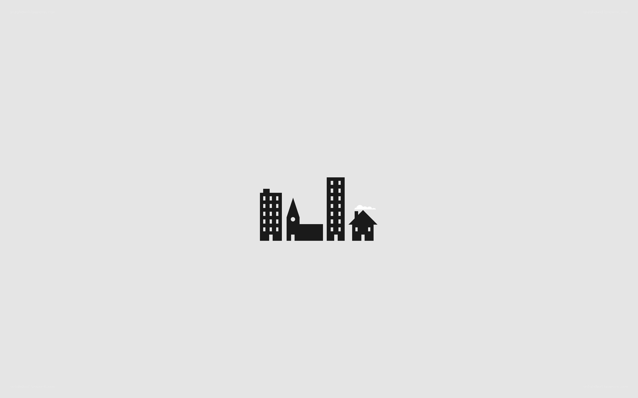minimal city skyline icon