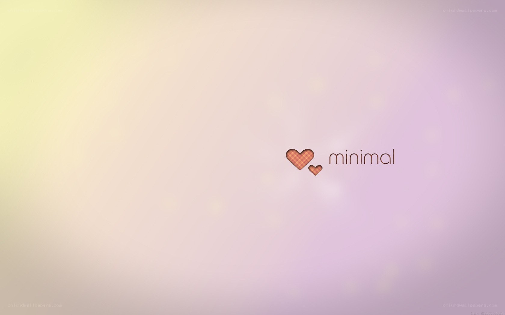 minimal heart design