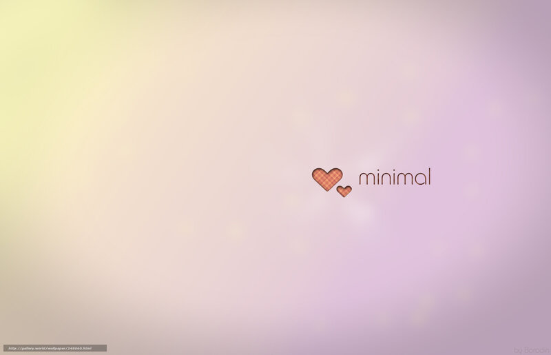 minimal heart wallpaper