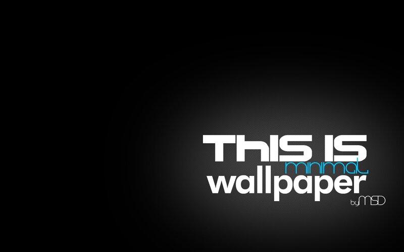 minimal text wallpaper