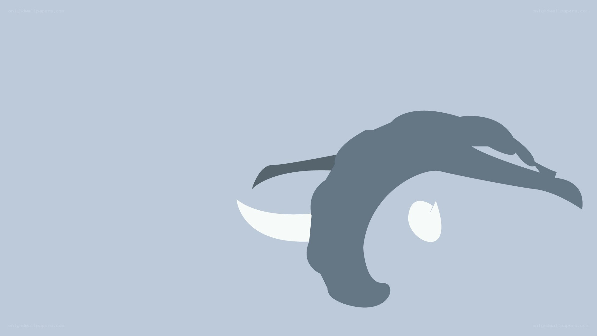minimalist animal silhouette