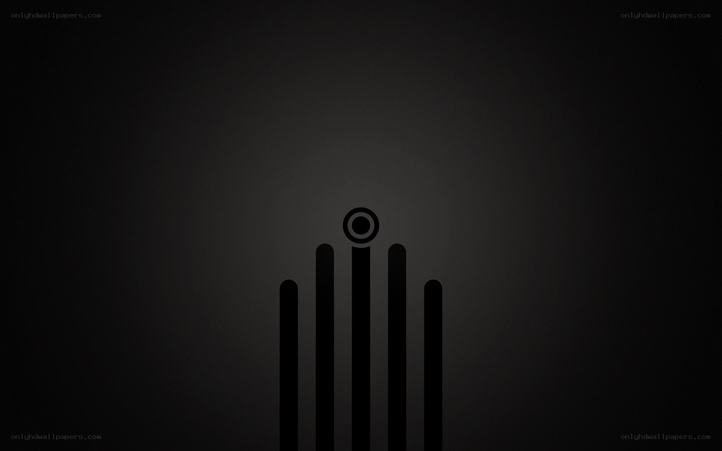minimalist black and gray design
