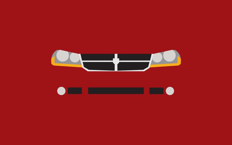 minimalist car front design