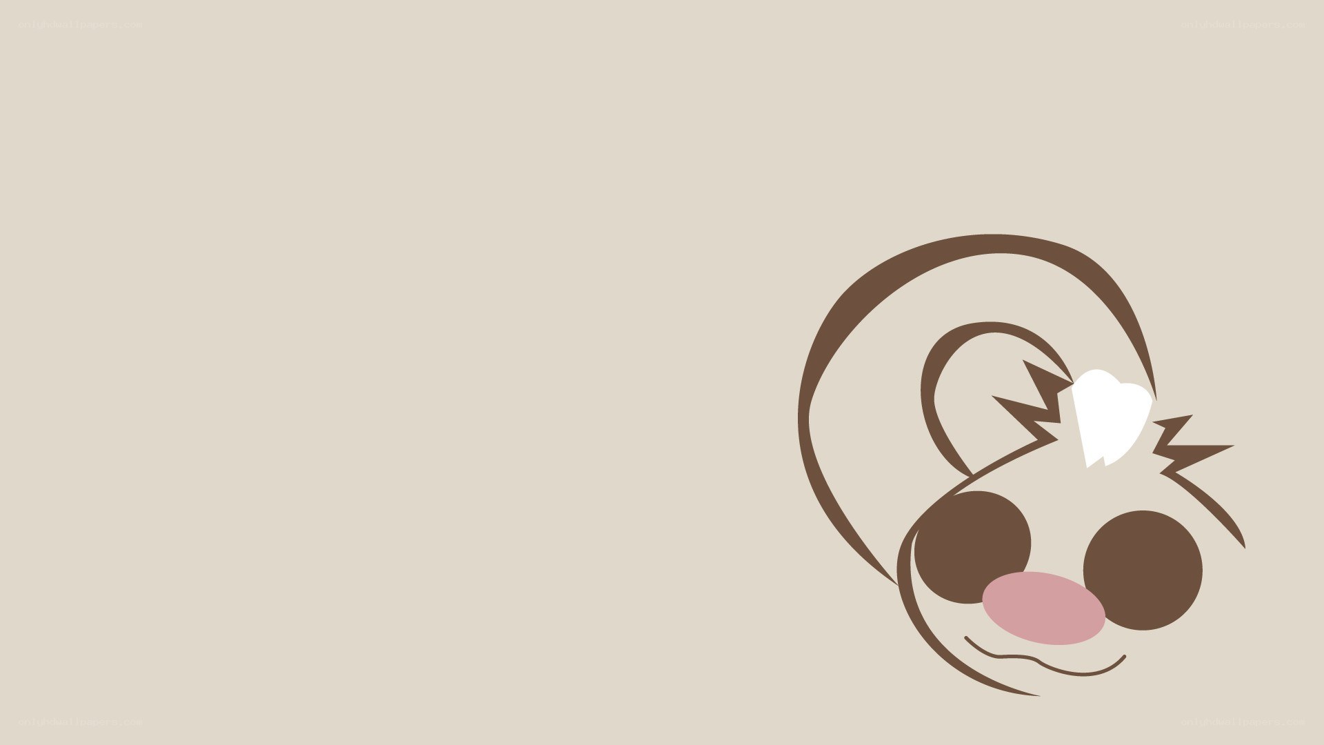 minimalist cartoon character face
