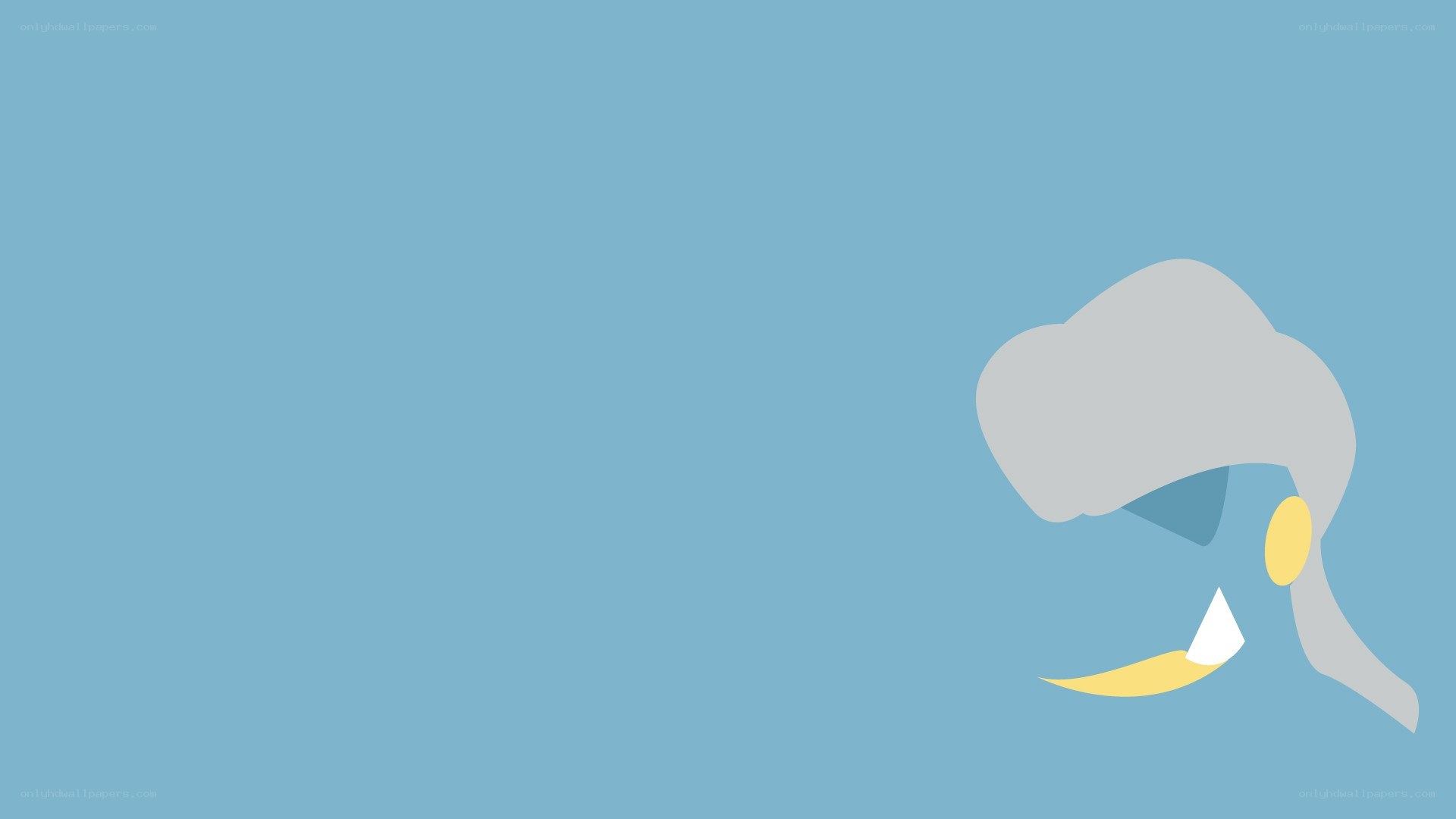 minimalist cartoon character