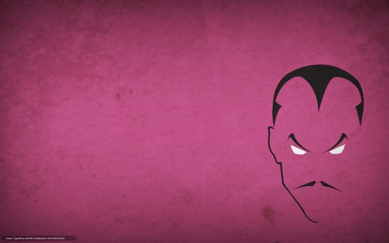 minimalist character portrait
