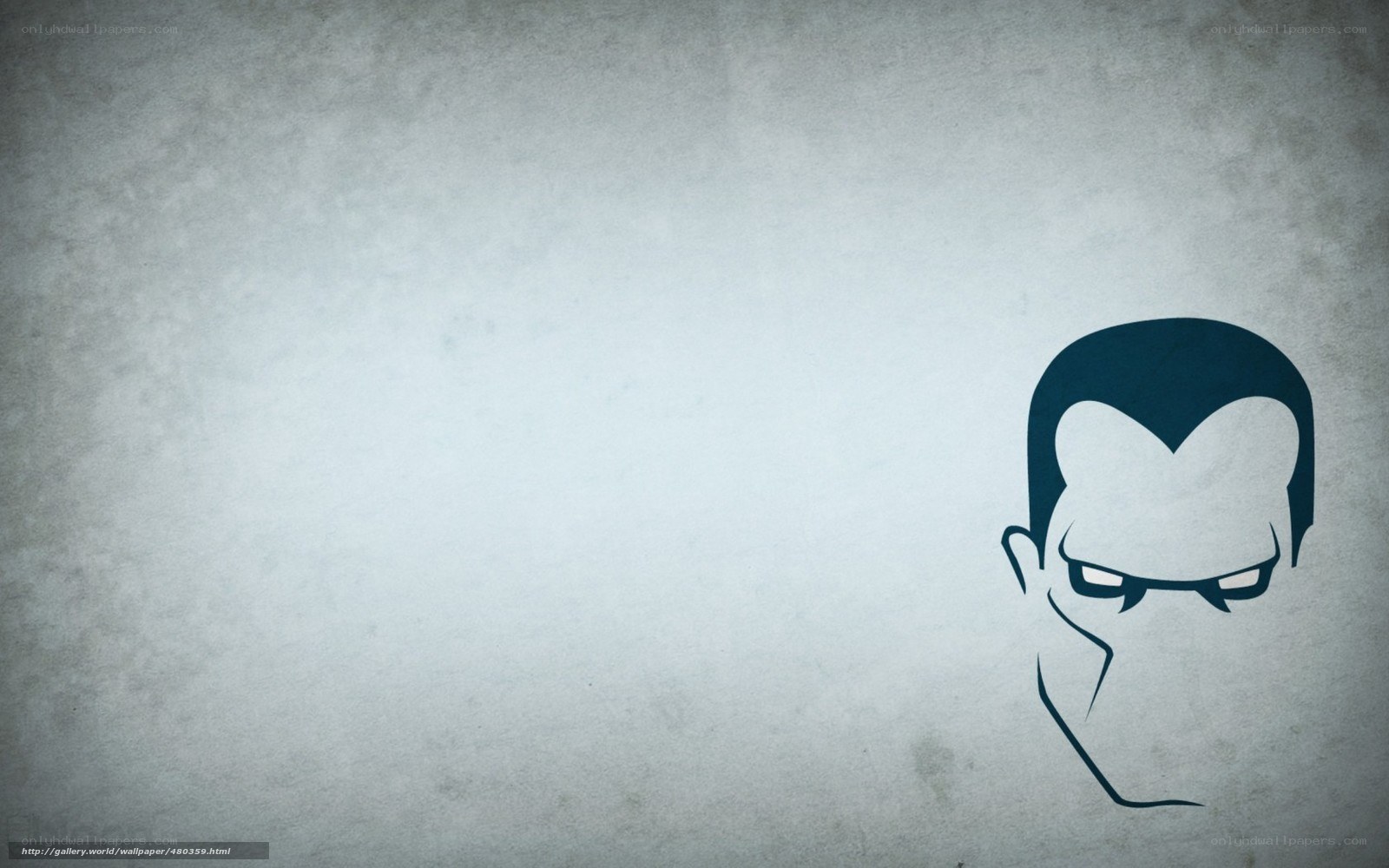 minimalist character silhouette