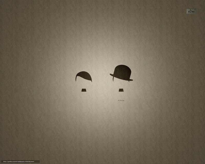 Minimalist Charlie Chaplin art