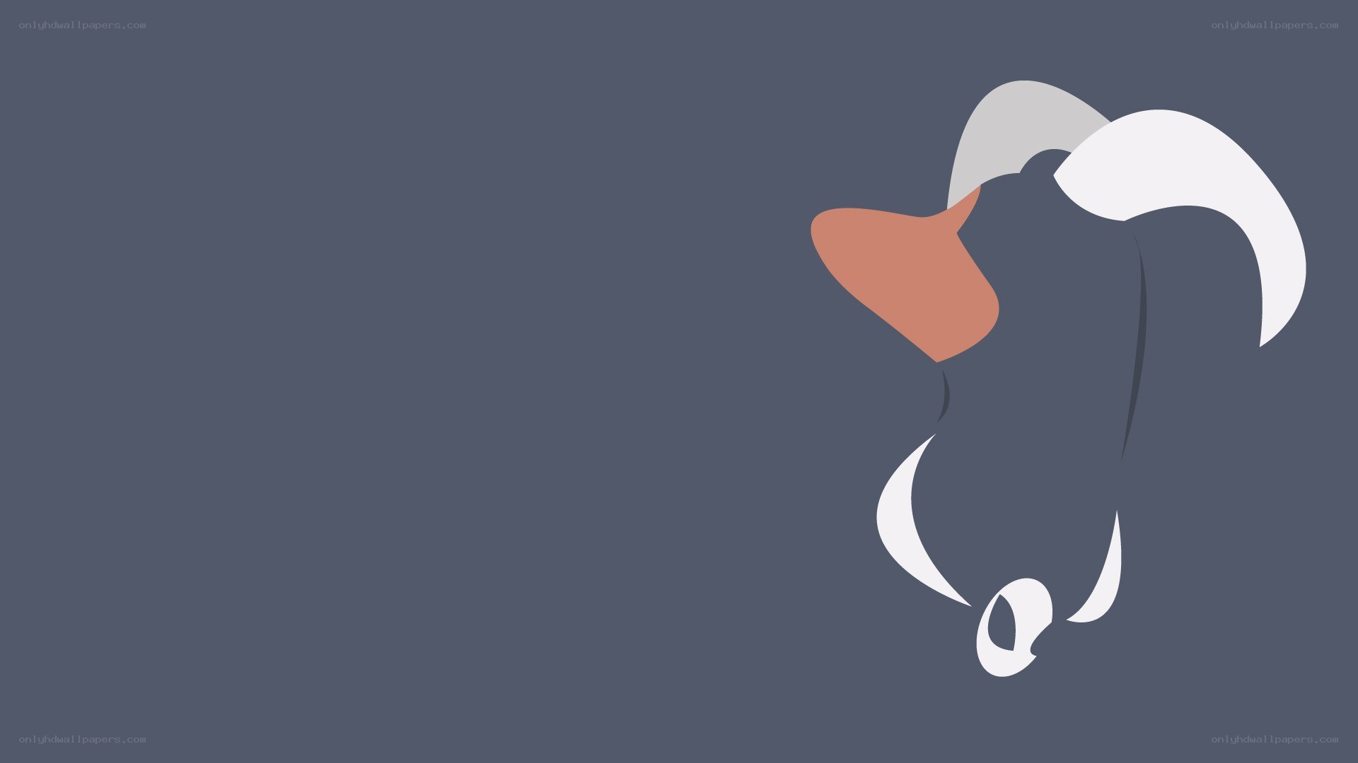 minimalist cow illustration