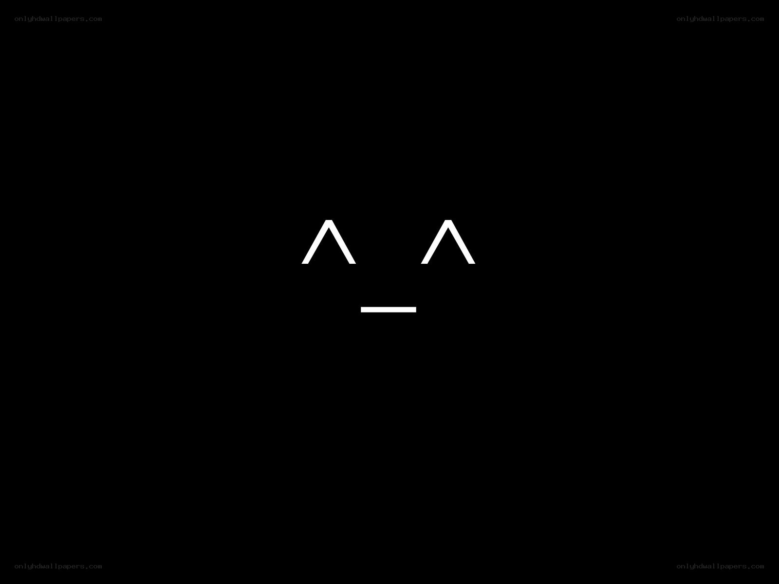 minimalist face icon