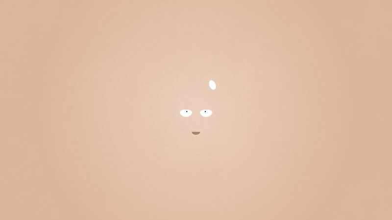 Minimalist Face on Skin