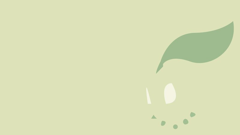 Minimalist leaf design