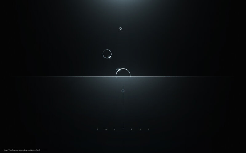 Minimalist light circles