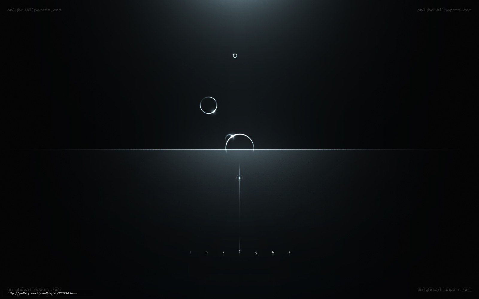 Minimalist light circles