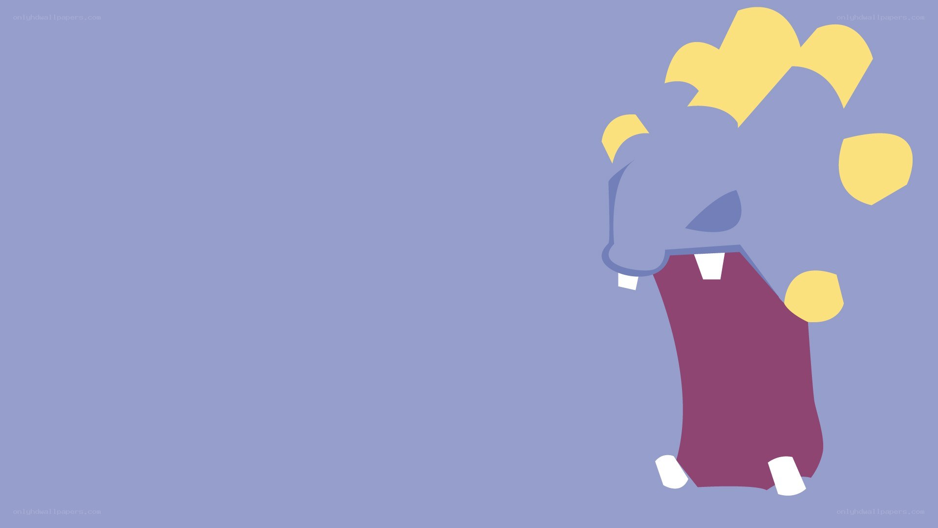 Minimalist Pokémon wallpaper
