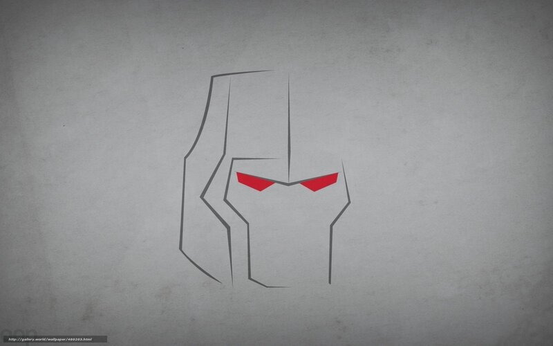 minimalist robot face design
