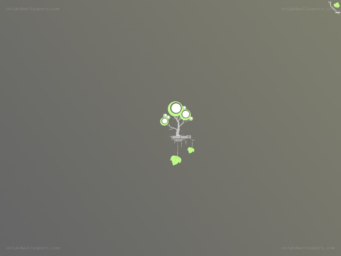 Minimalist tree icon
