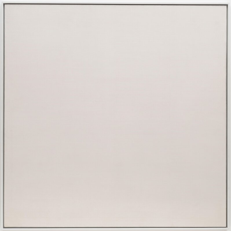 Minimalist white canvas
