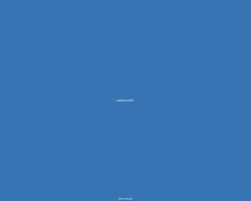 minimalistic blue background