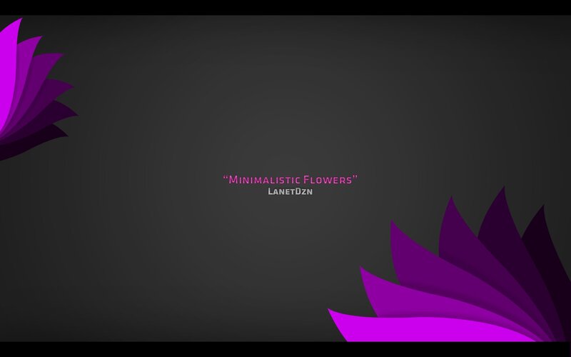 Minimalistic Flowers