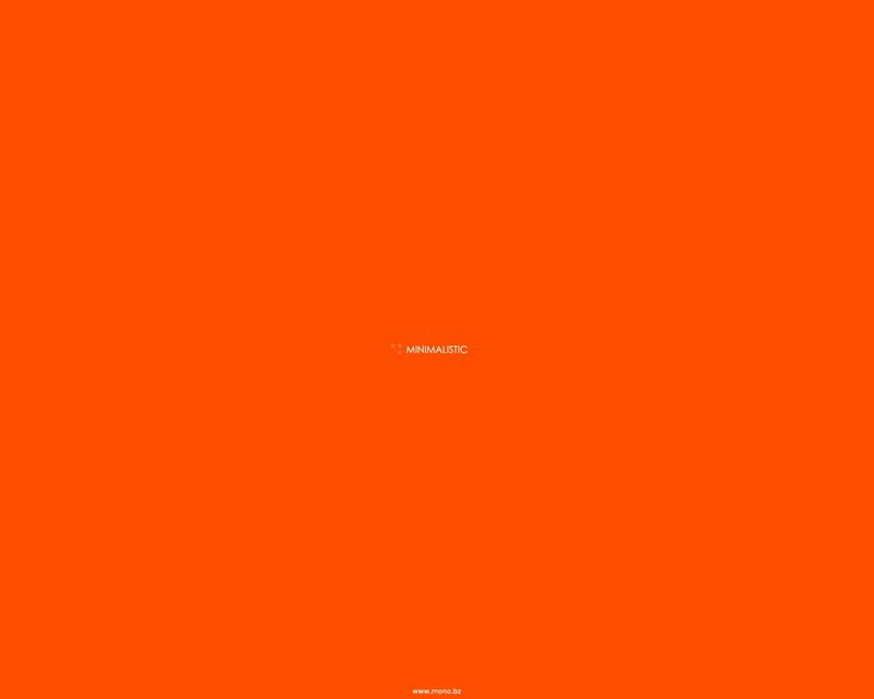 minimalistic orange background
