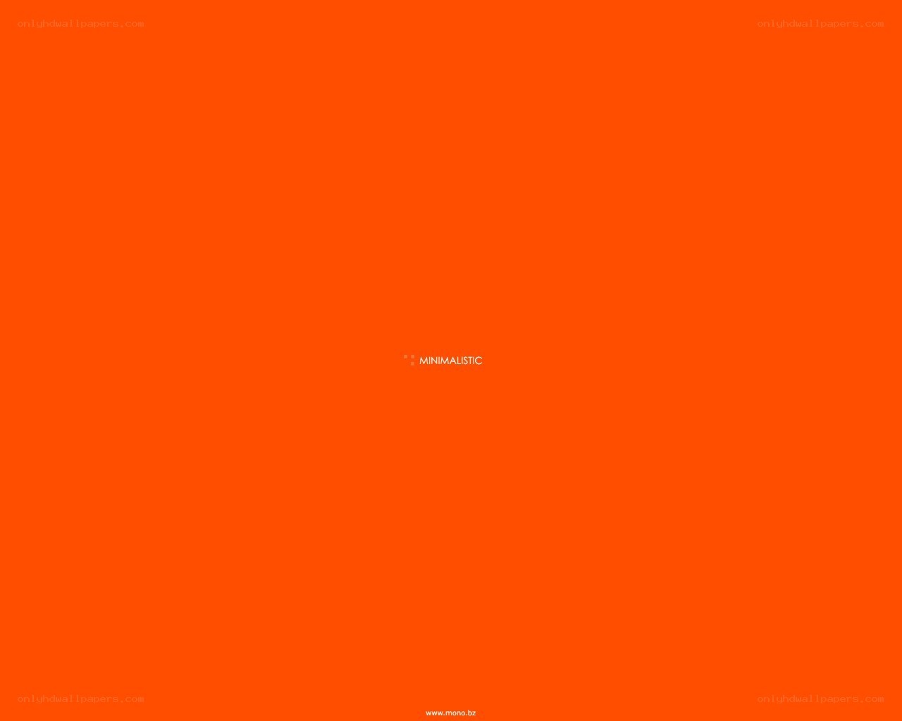 minimalistic orange background