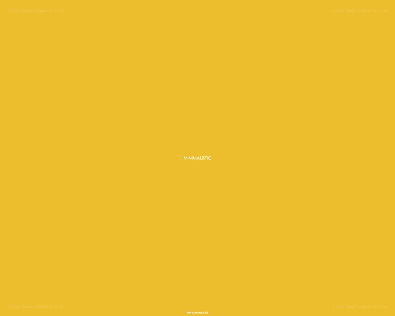 minimalistic yellow background