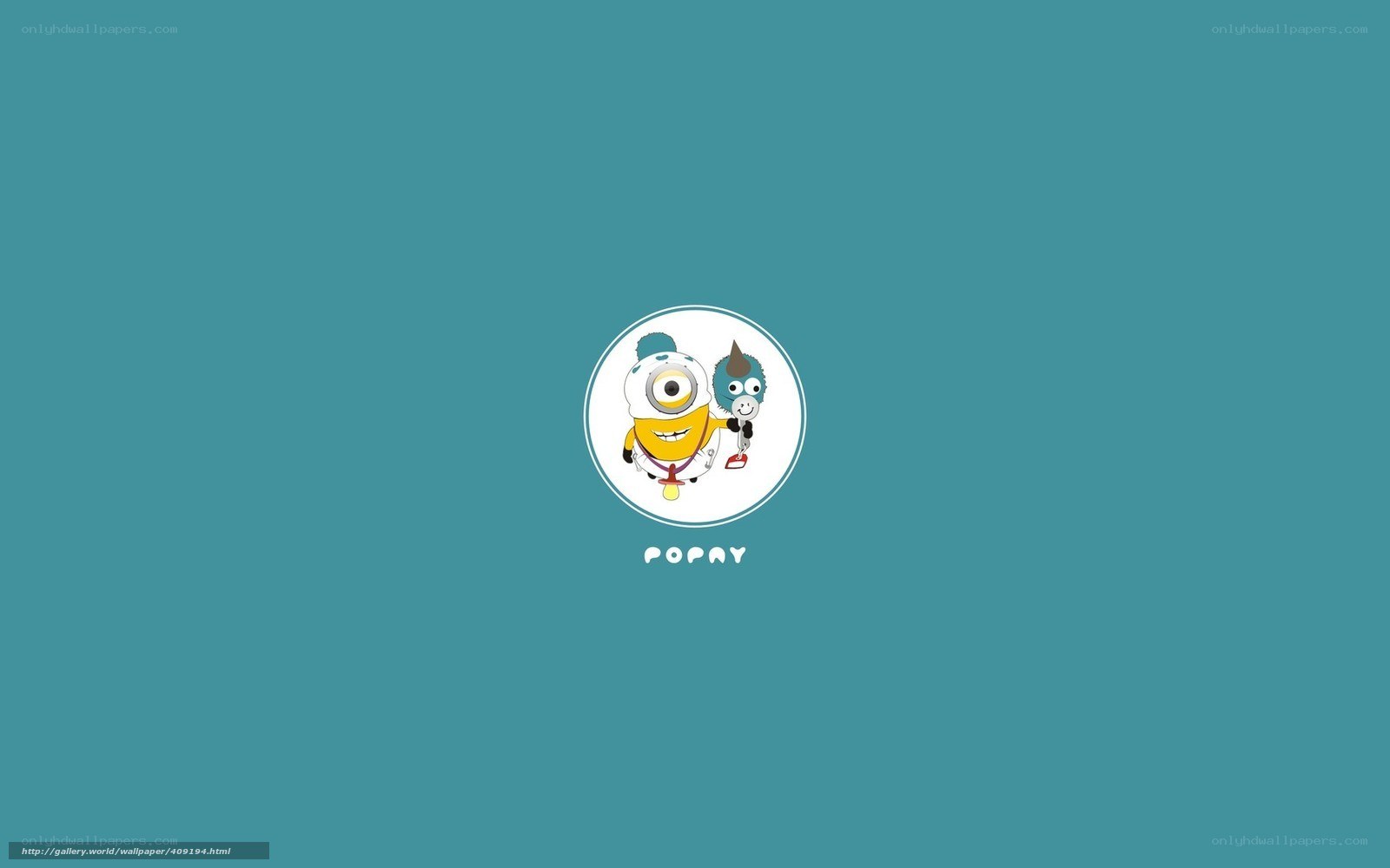 Minion and friend wallpaper