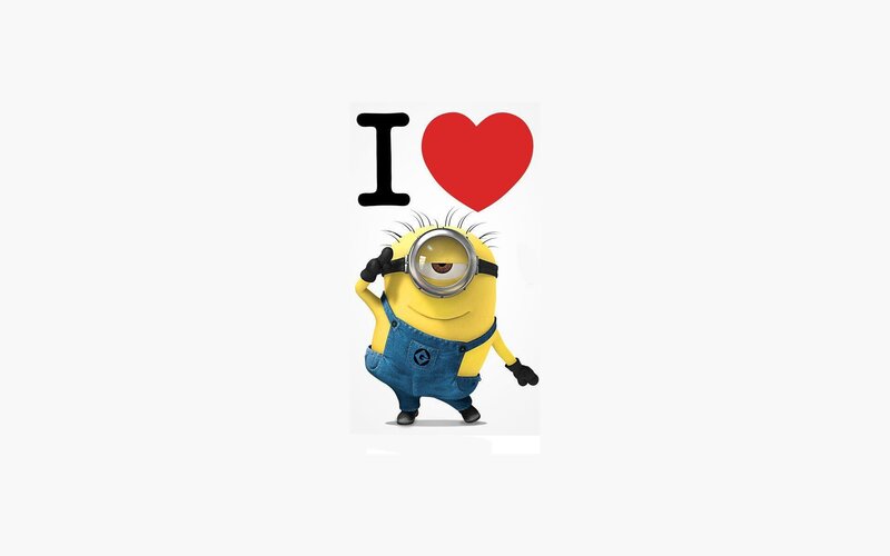 Minion Character — Yellow, Playful