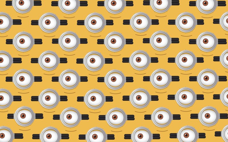 Minion Eyes Pattern