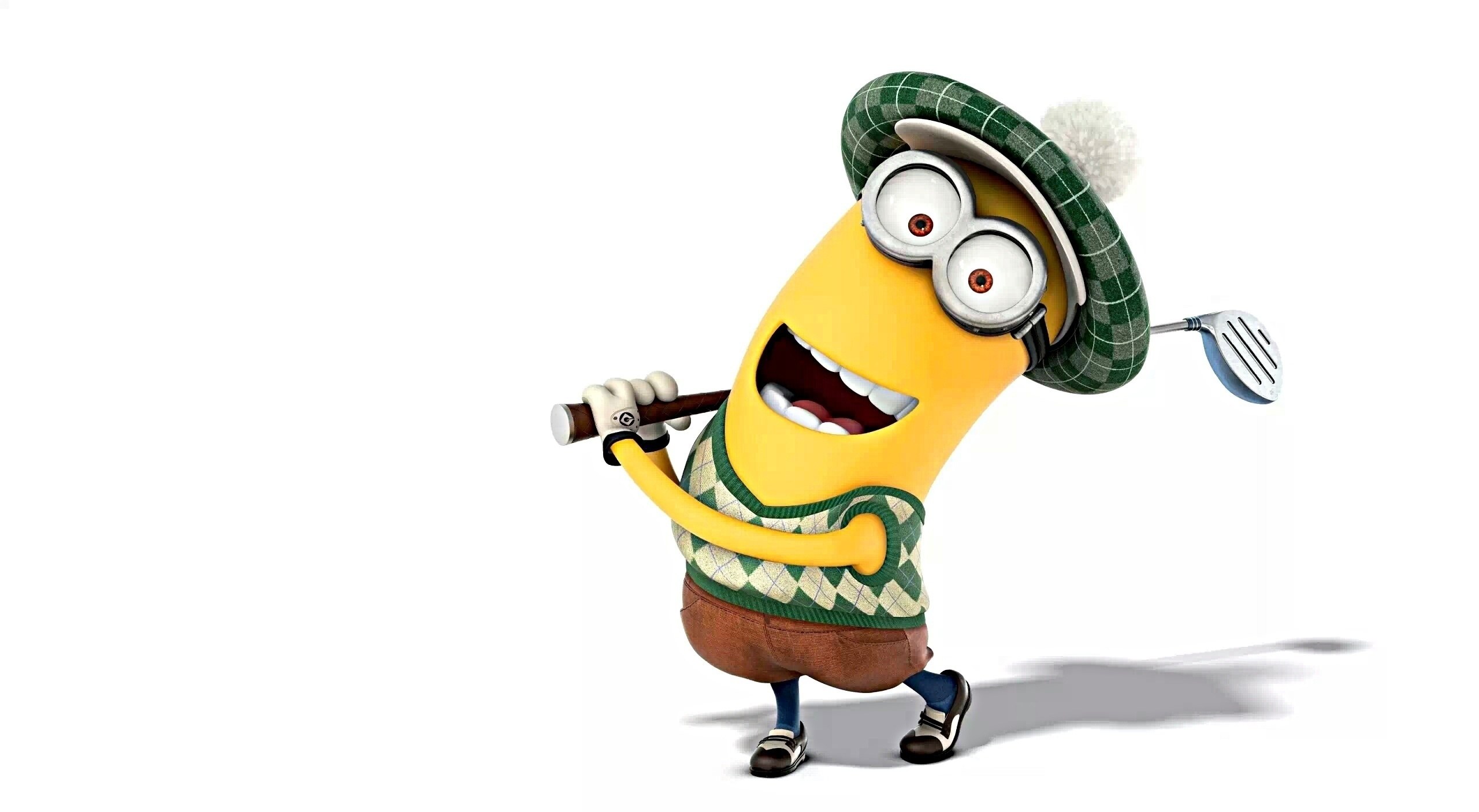 minion golfer character