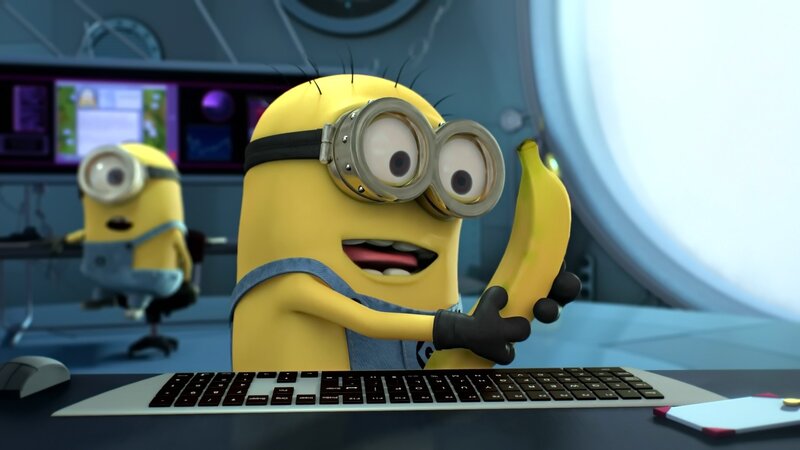 Minion Holding Banana