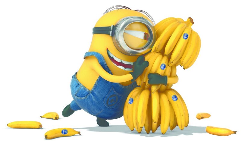 Minion Holding Bananas
