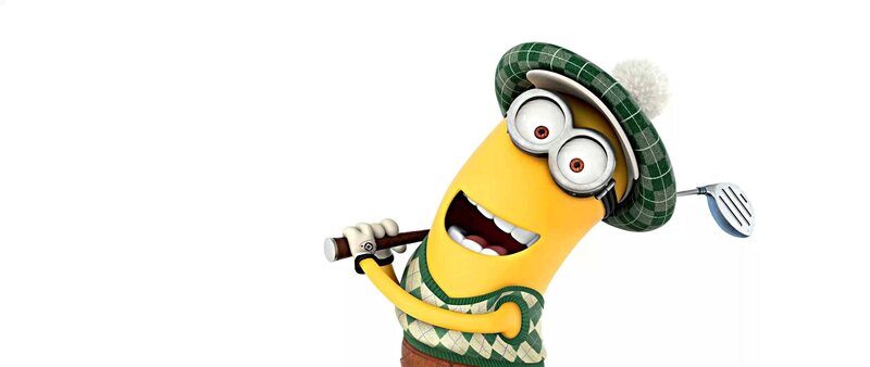 Minion Holding Golf Club