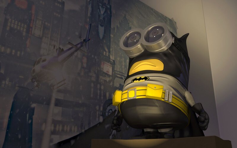 Minion in Batman Costume