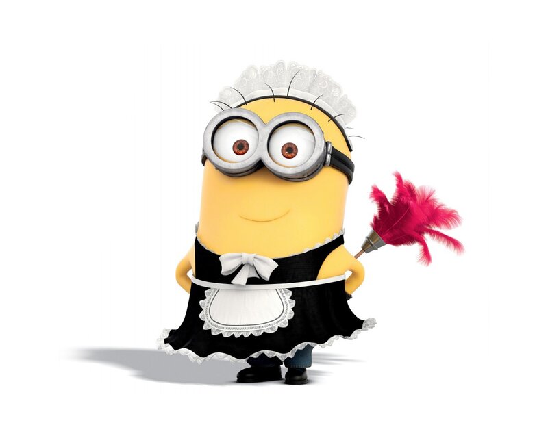 Minion in Maid Outfit — Yellow