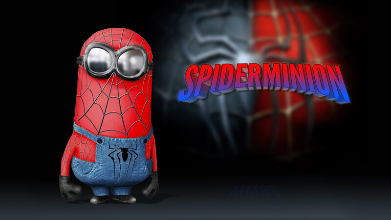 Minion in Spider-man Suit