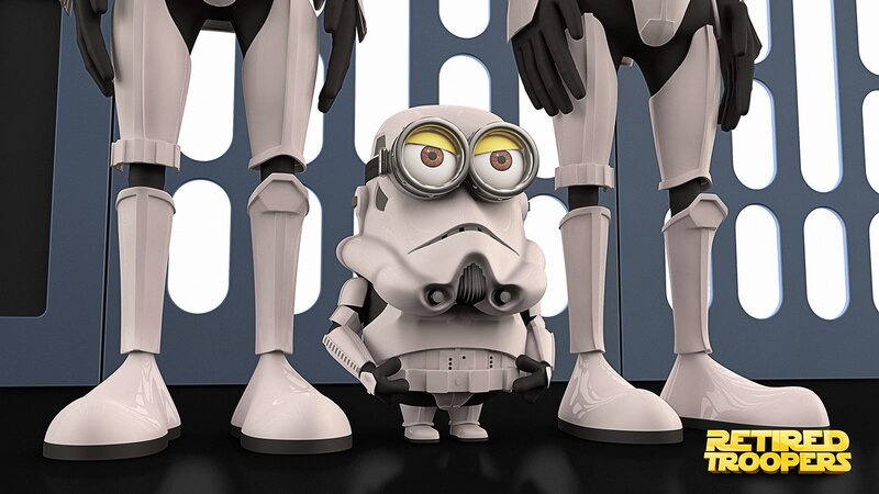 Minion in Stormtrooper Armor