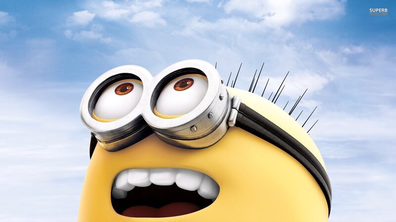 Minion with Goggles — Yellow, Playful, Afternoon