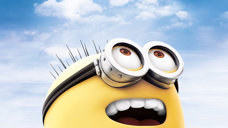 Minion with Goggles — Yellow, Playful
