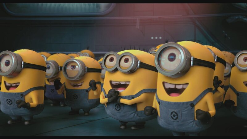 Minions in a Group — Yellow